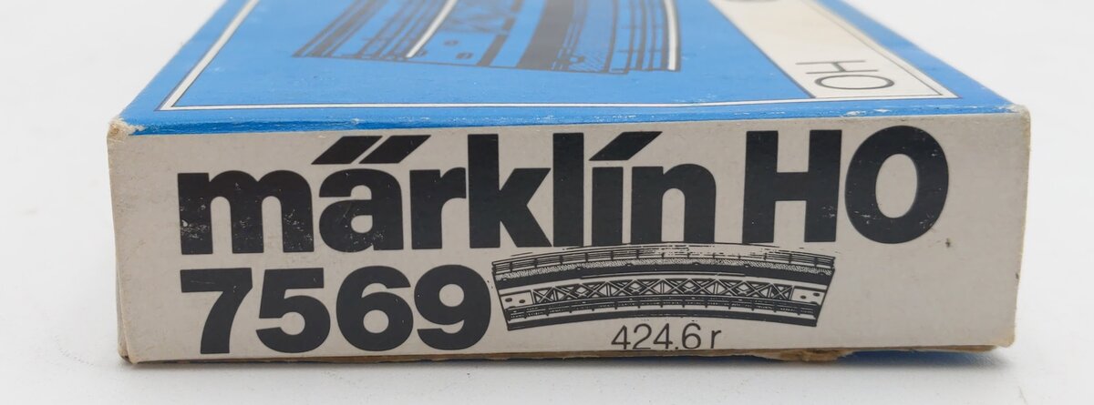 Marklin 7569 HO Scale K Bridge Ramp 16-3/4R