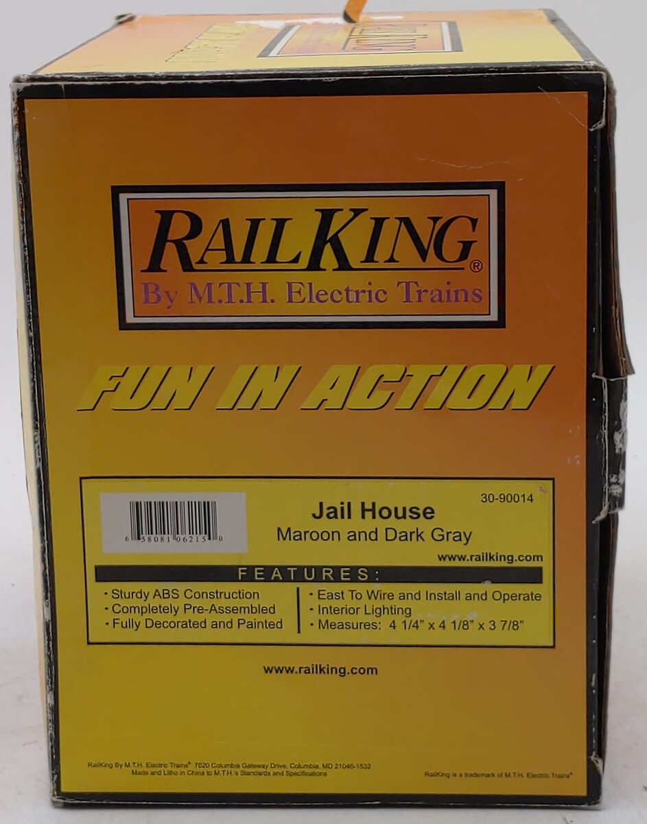 MTH 30-90014 Maroon & Gray Jail House LN/Box