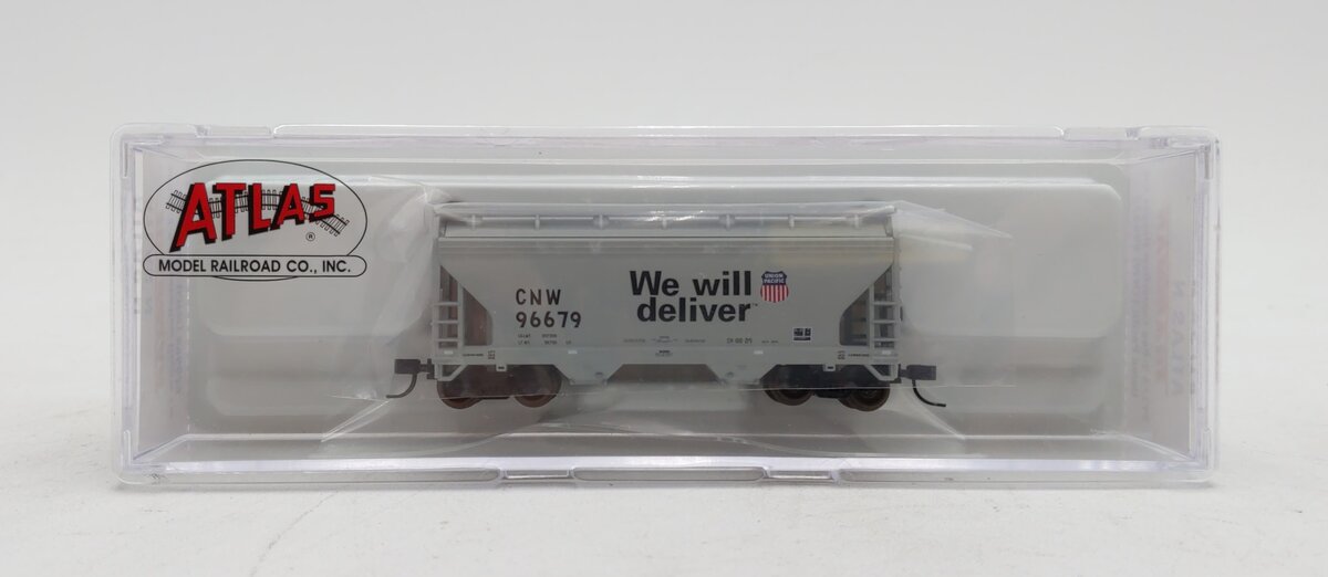 Atlas 39273 N Union Pacific CNW ACF 2-Bay Centerflow Hopper #96679