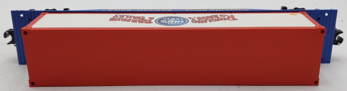 K-Line 6-21470 O Gauge Ringling Bros Flatcar w/Container #36 NIB