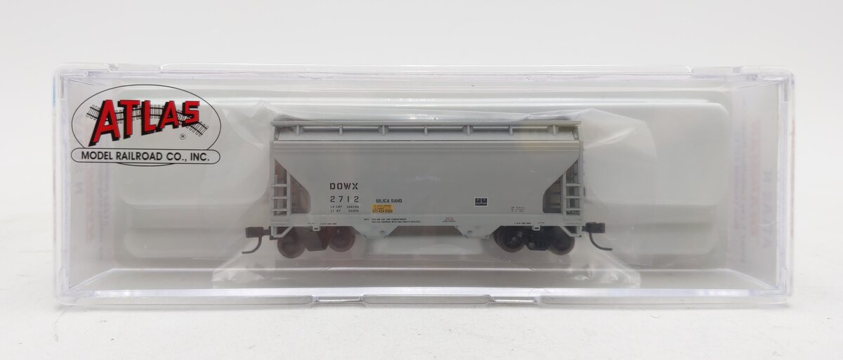 Atlas 39267 N Scale Dow 2-Bay Centerflow Hopper #2712