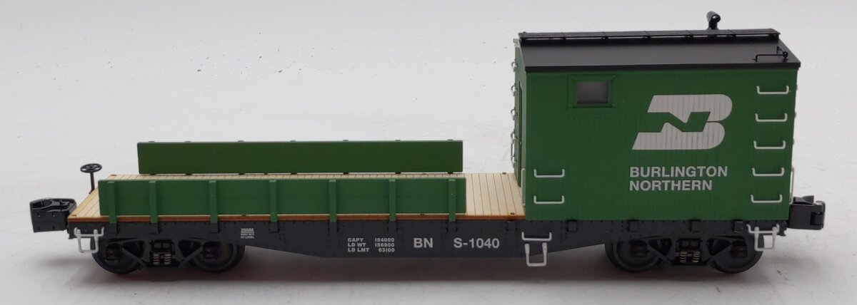 Lionel 6-29886 Burlington Northern TMCC Operating Boom Car