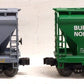 Lionel 9-6190 BN and C&NW ACF 2-Bay Hopper Cars (Set of 2) MT/Box