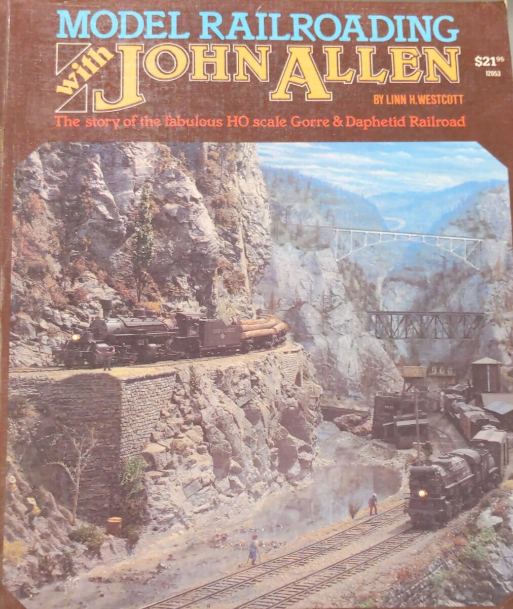 Model Railroading With John Allen Paperback Book By Linn H. Westcott VG