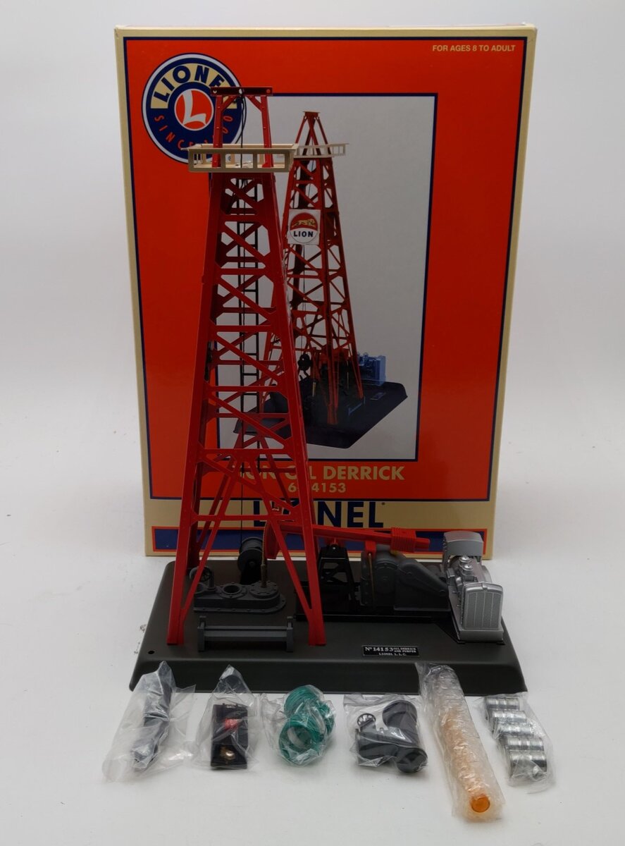 Lionel 6-14153 O Gauge Lion Oil Derrick NIB