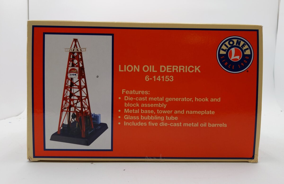 Lionel 6-14153 O Gauge Lion Oil Derrick NIB