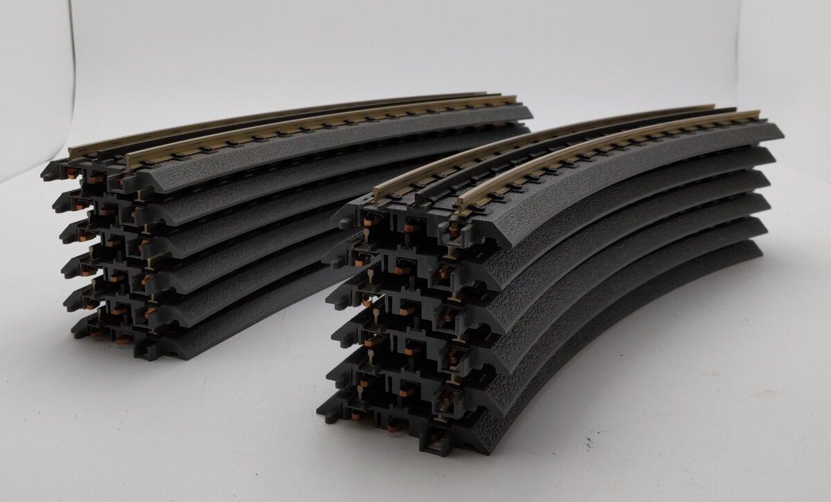 MTH 40-1054 RealTrax O54 Track Sections (12) EX