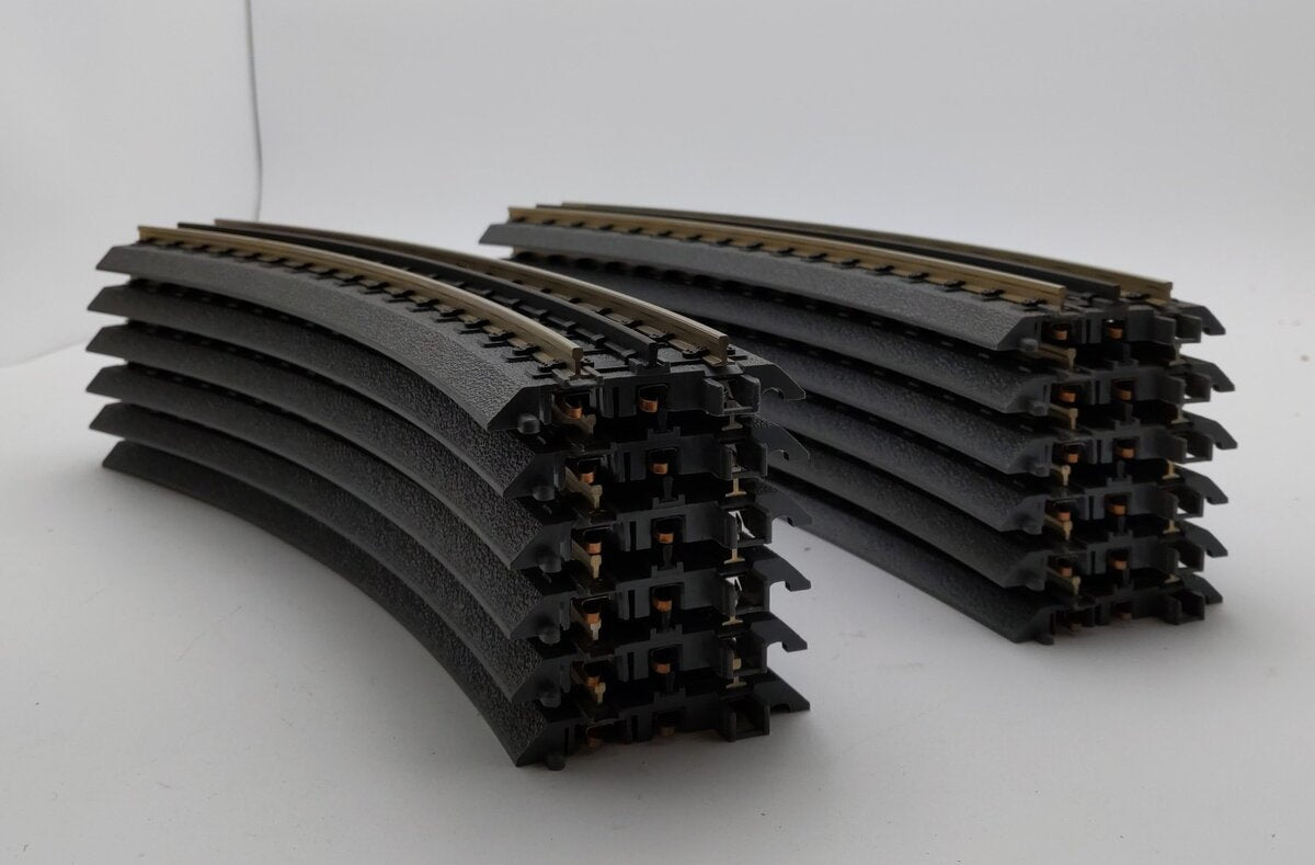 MTH 40-1054 RealTrax O54 Track Sections (12) EX