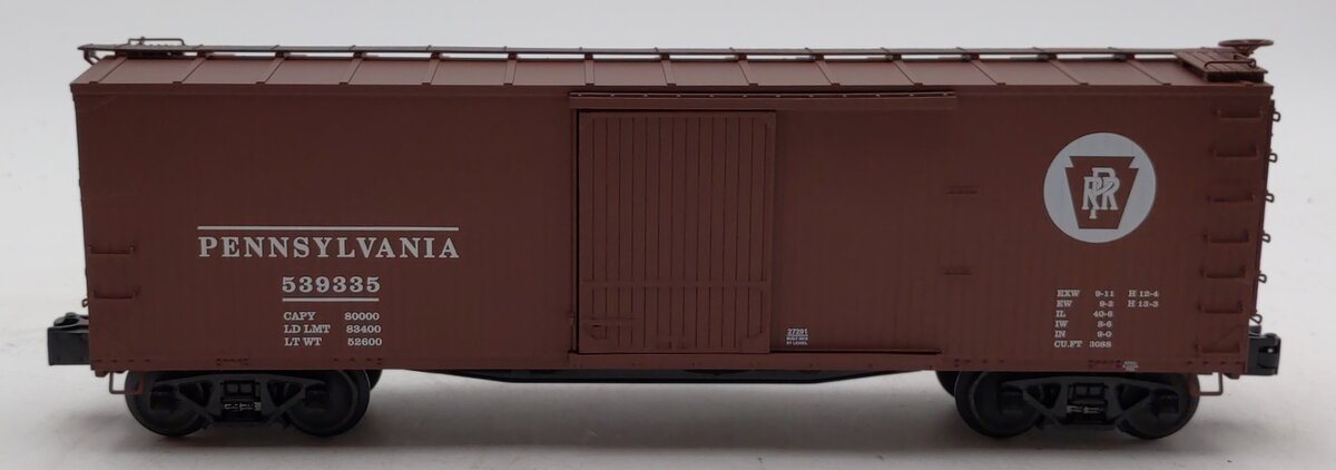 Lionel 6-27291 O Gauge Pennsylvania Double-Sheathed Boxcar #539335 LN/Box