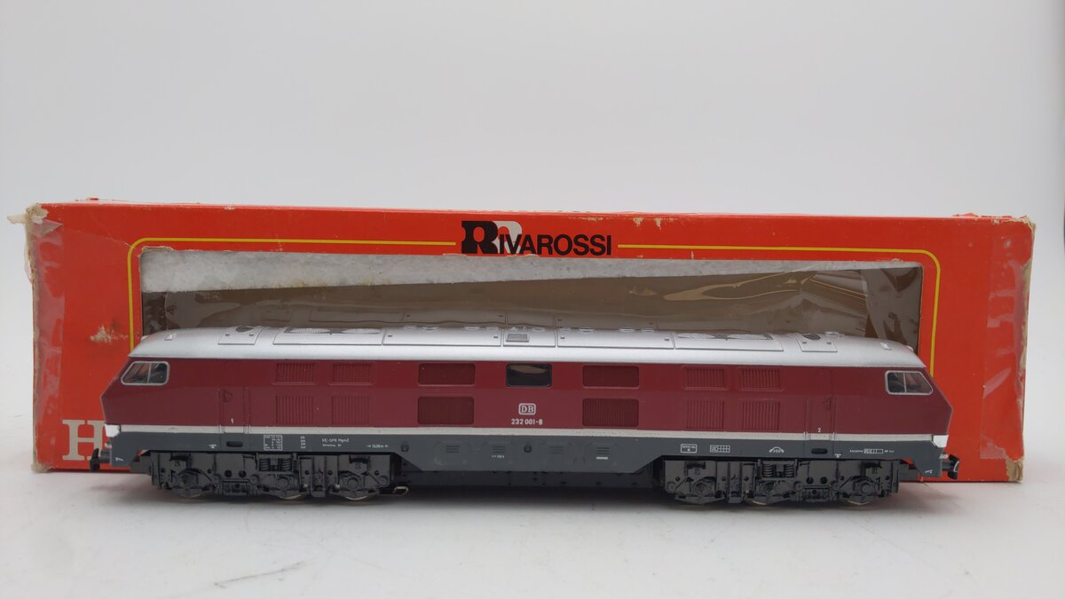 Rivarossi 1099 HO Scale DB Class V320 Heavy Diesel Locomotive EX/Box