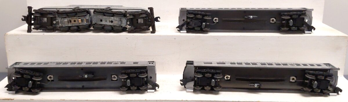 Williams 1979 O TCA 25th Anniversary Silver GG-1 Electric Train Set EX/Box