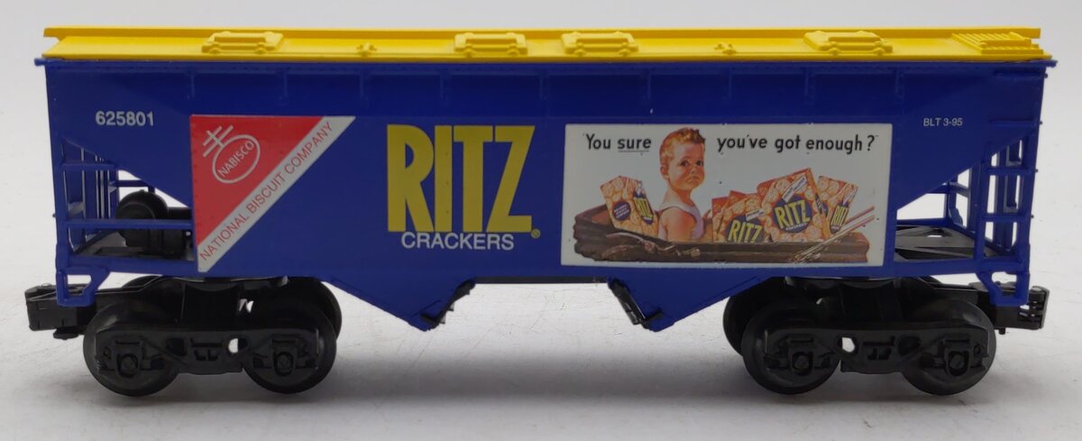K-Line K625801 O Gauge Nabisco Ritz Hopper Car NIB