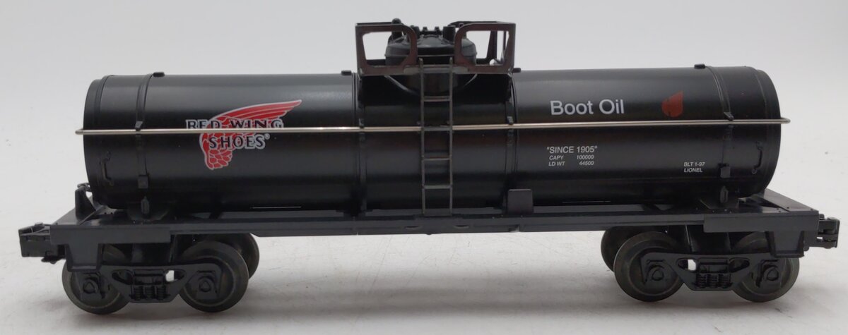 Lionel 6-52137 O Gauge Red Wing Shoes Boot Oil Tank Car LN/Box