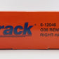 Lionel 6-12046 O Gauge O36 Right Hand Remote-Control FasTrack Switch/Turnout EX/Box