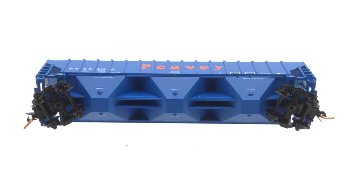 Atlas 50000501 N Trainman Peavey Thrall 4750 Covered Hopper #2124