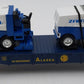 MTH 30-76037 O Gauge Alaska Flat Car w/ 2 Zambonis LN/Box