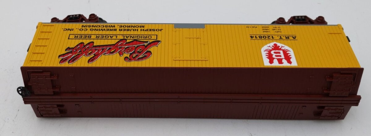 MTH 30-7824 O Berghoff Beer Reefer #120814 EX/Box