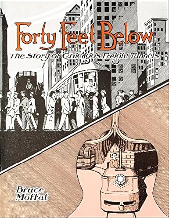 Forty Feet Below Paperback Book By Bruce Moffat MT