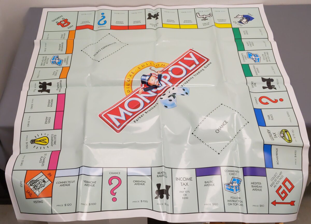 Bachmann 01201 HO Monopoly Collectors Edition HO Gauge Steam Train Set LN/Box