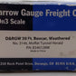 Blackstone Models B340128W HOn3 Scale Weathered D&RGW 30ft Boxcar #3146 LN/Box