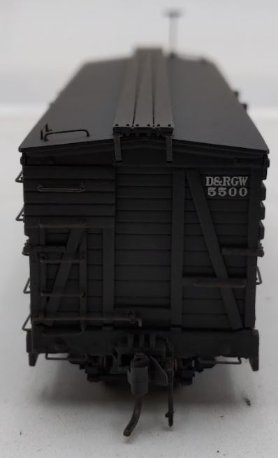 Blackstone Models 340200W HOn3 DRGW 5500-Series 30' Weathered Stock Car #5500