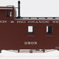 Blackstone Models B340953 HOn3 Scale D&RGW Long Caboose #0505 (Early 1930s)
