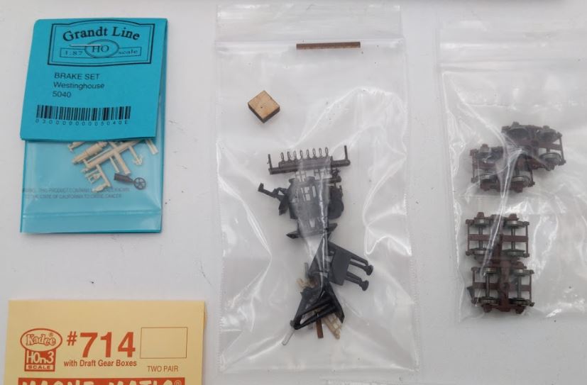Narrow Gauge Colorado 04545 HOn3 Scale OY Rotary Car Laser Cut Kit