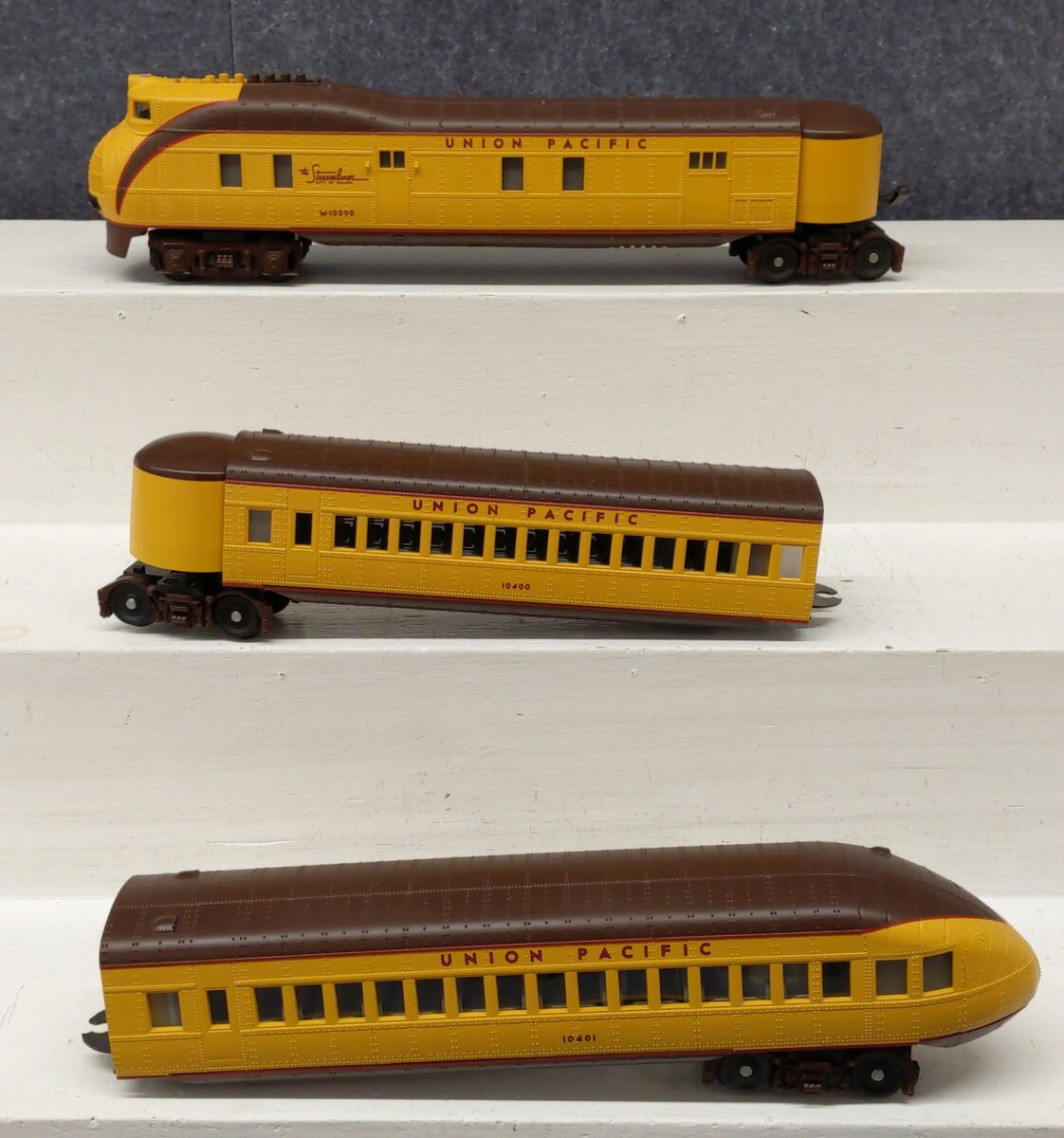 MTH 30-2197-1 O Gauge Union Pacific M10000 Diesel Passenger Train Set w/PS2 EX/Box