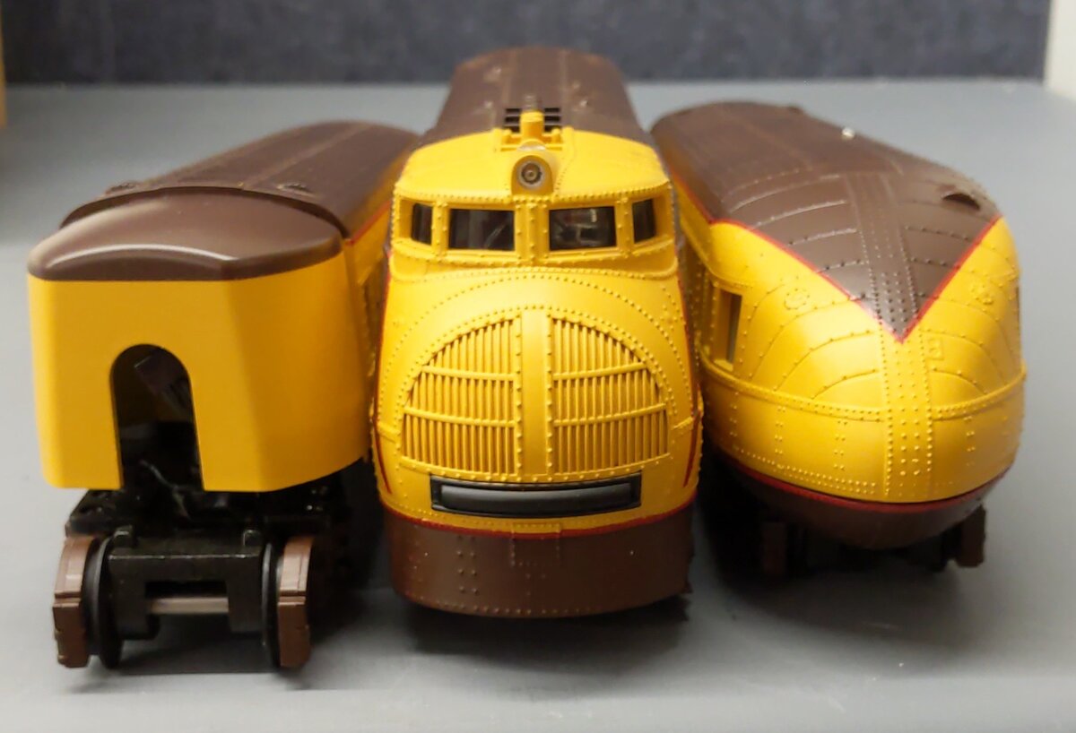MTH 30-2197-1 O Gauge Union Pacific M10000 Diesel Passenger Train Set w/PS2 EX/Box
