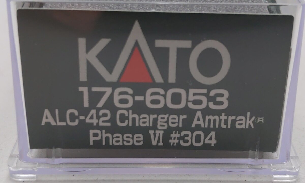 Kato 176-6053-DCC N Amtrak ALC-42 Charger Diesel Locomotive Digitrax DCC #304