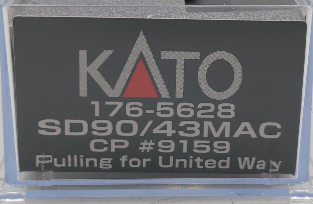 Kato 176-5628 N CP SD90/43MAC Diesel Locomotive Standard DC #9159