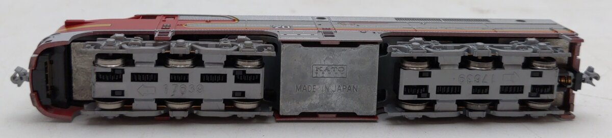 Kato 17C6-4120-DC N Santa Fe Warbonnet ALCO PA-1 Diesel Locomotive #70L