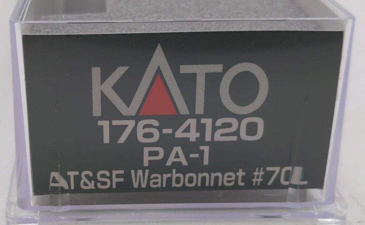 Kato 17C6-4120-DC N Santa Fe Warbonnet ALCO PA-1 Diesel Locomotive #70L