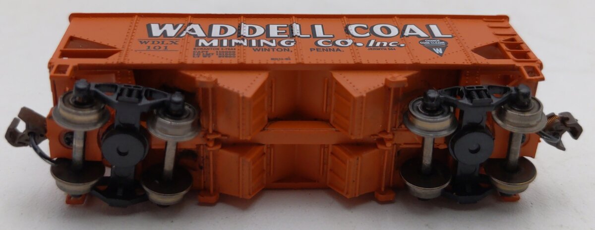 Bachmann 19557 N Waddell Coal USRA 55 Ton 2-Bay Hopper #101