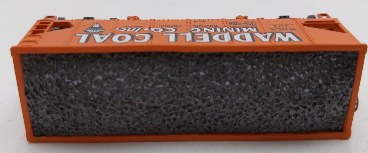 Bachmann 19557 N Waddell Coal USRA 55 Ton 2-Bay Hopper #101