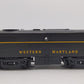 MTH 30-2475-3 Western Maryland FA-2 B-Unit Non-Powered Diesel Engine #453