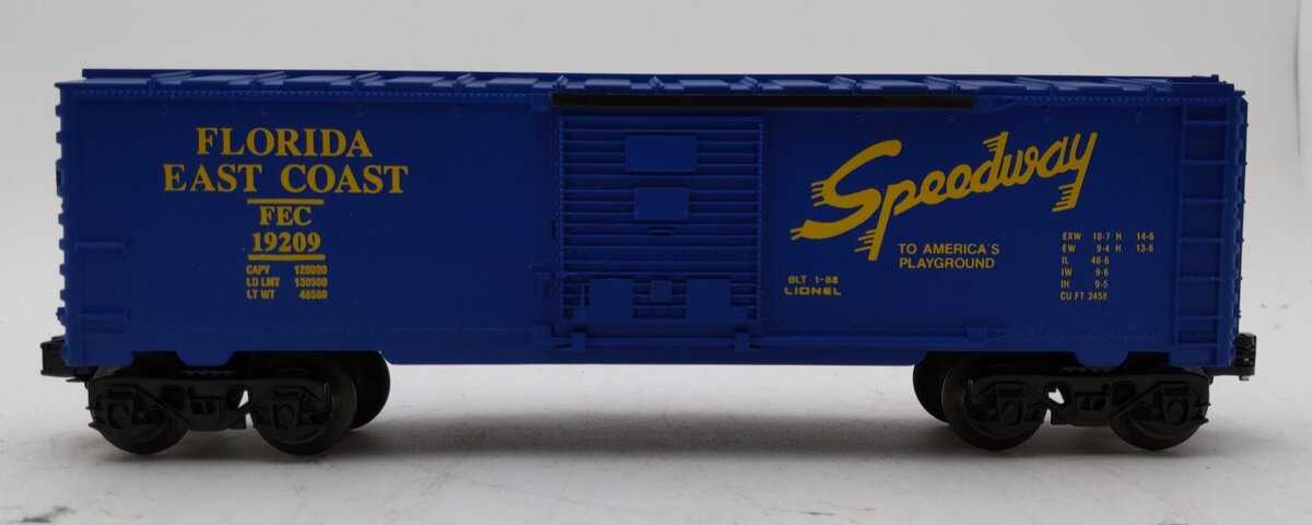 Lionel 6-19209 O Gauge Florida East Coast Boxcar LN/Box