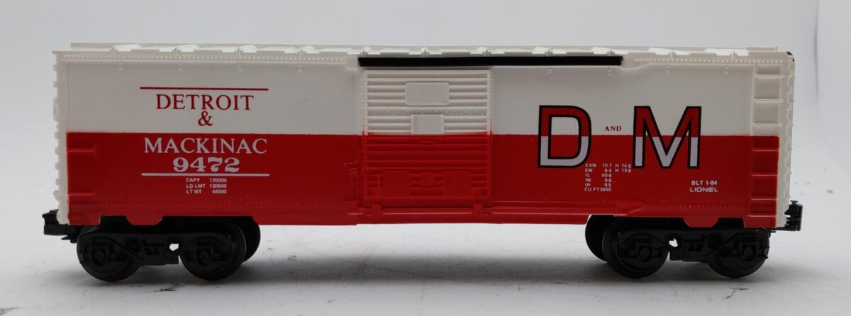 Lionel 6-9472 O Gauge Detroit & Mackinac Boxcar LN/Box