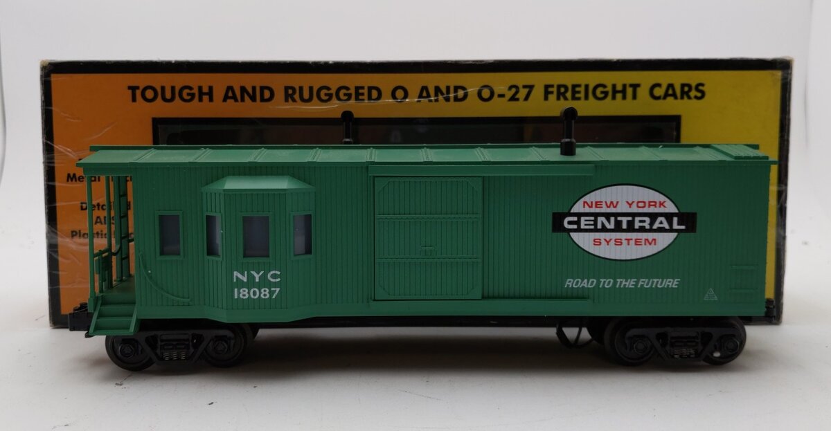 MTH 30-7726 O Gauge New York Central Work Caboose #18087 LN/Box