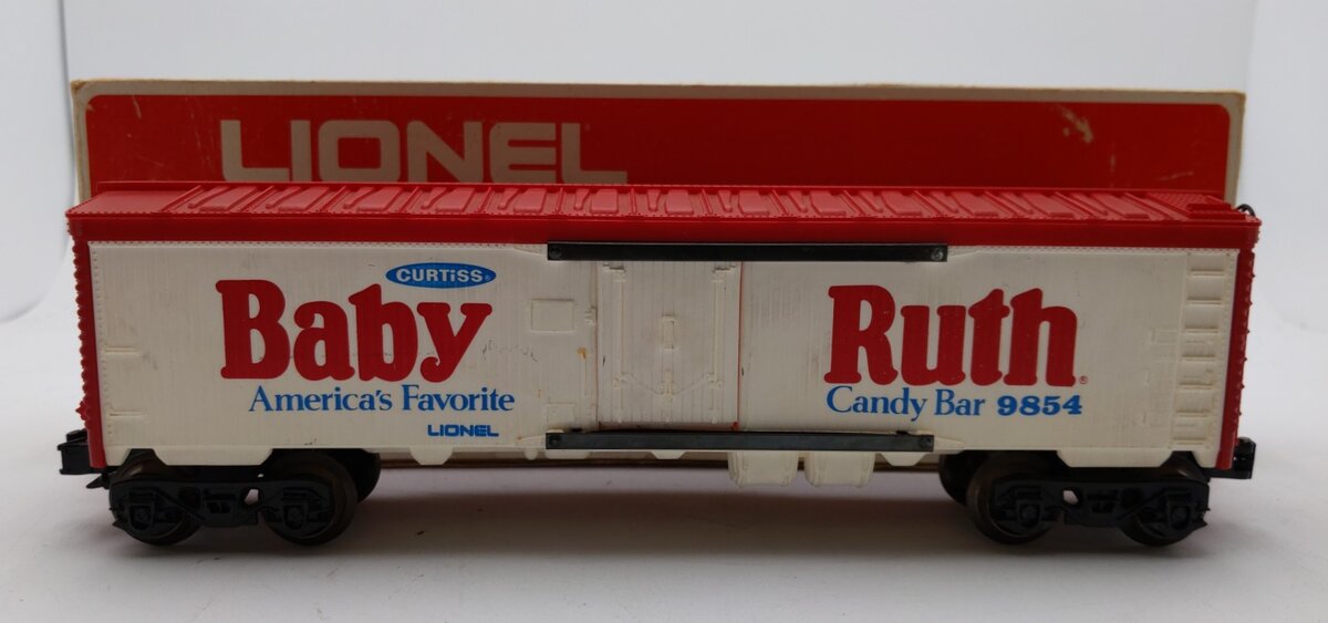 Lionel 6-9854 O Gauge Baby Ruth Billboard Reefer Car