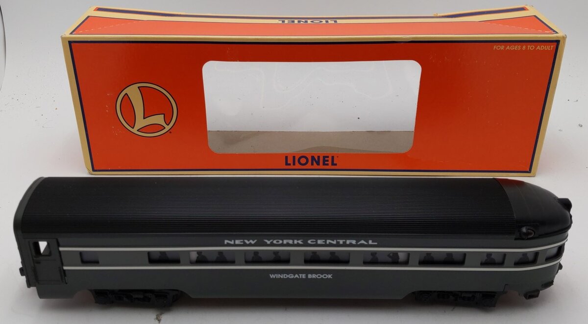 Lionel 6-19175 O Gauge NYC "Windgate Brook" Aluminum Observation Car #2575 LN/Box