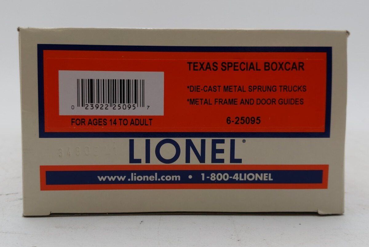 Lionel 6-25095 O Gauge Frisco Texas Special Boxcar LN/Box