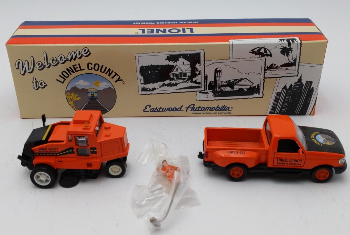 Eastwood 416500 1:43 Lionel County Streets & Sanitation Set LN/Box