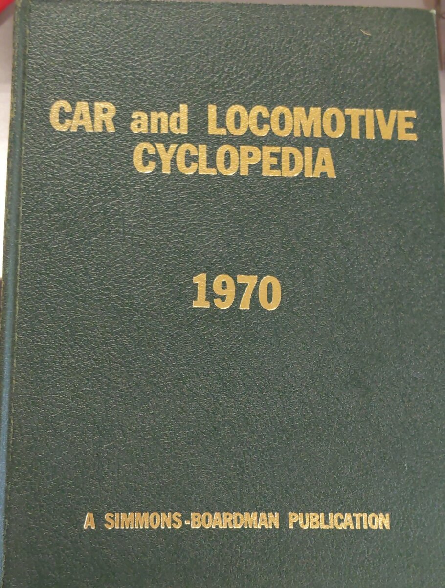 Car and Locomotive Cyclopedia of American Practices, 1970 Hardcover Book VG
