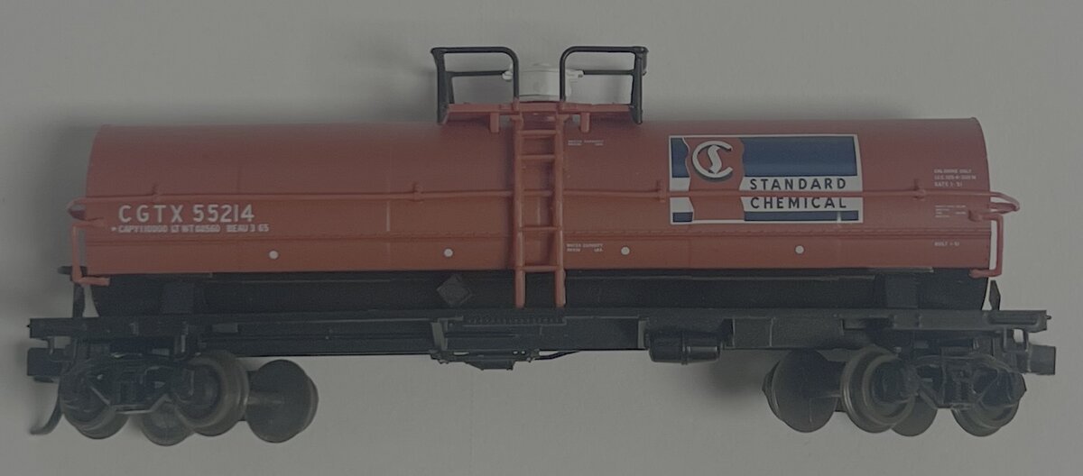 Atlas 43971 N Scale Std. Chemical 11,000 Gallon Tank Car #55214