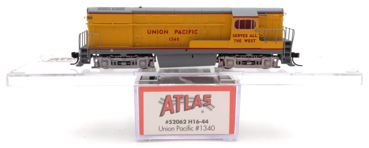Atlas 52062 N UP H16-44 Early Body Diesel Locomotive Standard DC #1340