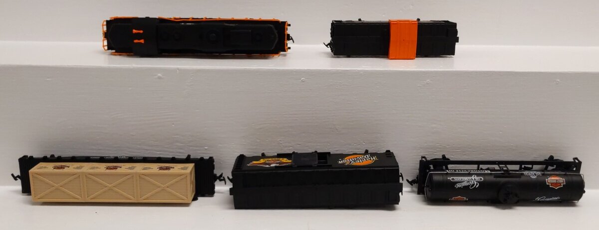 Harley Davidson HO Scale Eagle Express 90th Anniversary Electric Train Set EX/Box