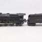 Lionel 2025 Vintage O 2-6-2 Die-Cast Steam Locomotive & 6466W Tender (Modified) VG