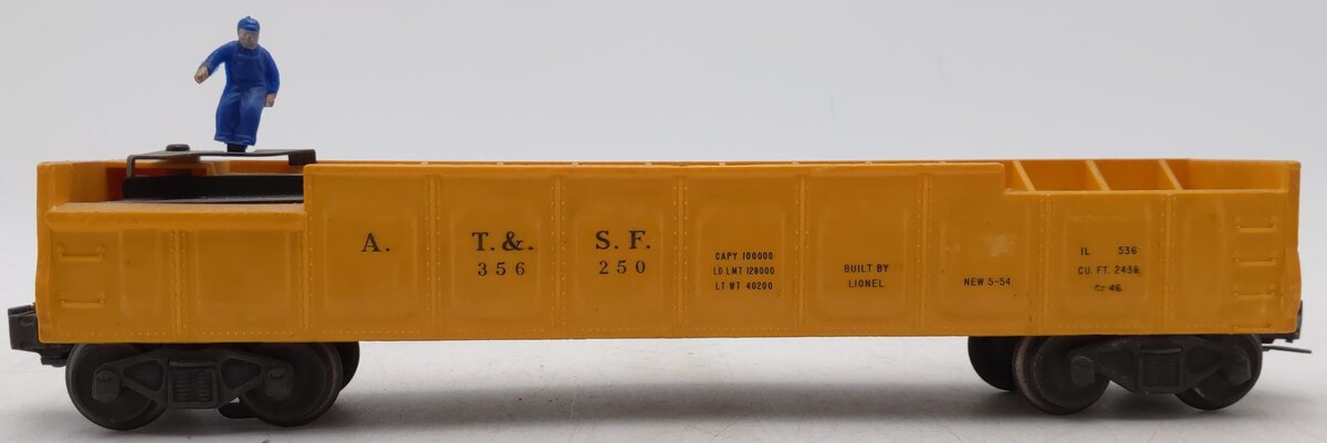 Lionel 362 Vintage O Barrel Loader Ramp & Car Set VG