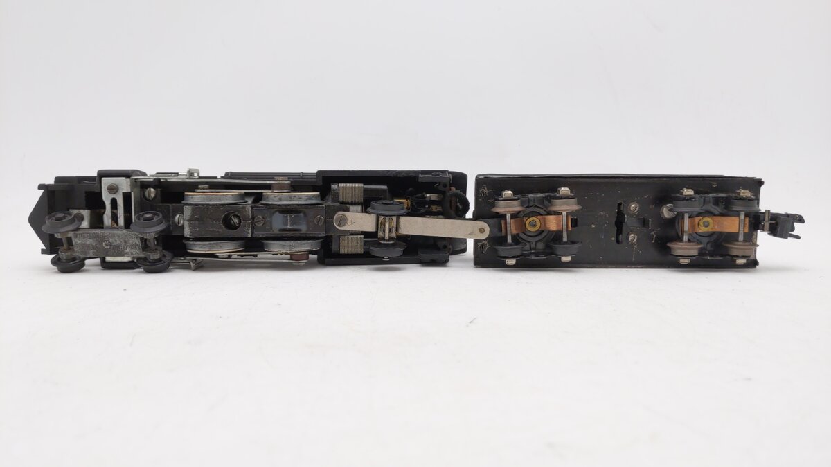 American Flyer 301 Vintage S Reading 4-4-2 Atlantic Steam Locomotive &Tender VG